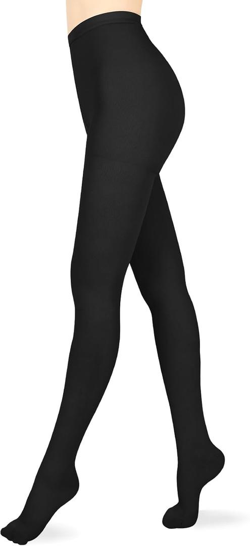 Compression Pantyhose for Women & Men, Medical Graduated Compression Stockings, Compression Tights, Large