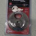 Master Lock 40D Stainless Steel Discus Padlock with Key (1 Pack)