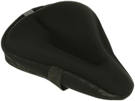 QBXMY7 Bike Seat Cushion, Waterproof Gel Bike Seat Cushion Cover - Soft Padded Comfort for Men & Women