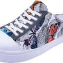 Women's Sandals Garden Shoes Beach Slippers Home Slippers Lightweight Walking Shoes Butterfly Pattern Upper Grey 36
