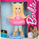 SwimWays Barbie Floatin' Figures, Swimming Pool Accessories & Kids Pool Toys, Barbie Party Supplies & Water Toys for Kids Aged 3 & Up