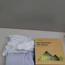 Pack and Play Sheets Fitted - 2-Pack Mini Crib Sheets for Pack N Play Mattress 38x26, Soft & Cozy, Neutral Toddler Playard Bedding, Snug Fitted Mini Baby Crib Mattress Cover Boy, Girl (Blue Flax)