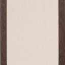 DesignOvation Beatrice Framed Linen Fabric Pinboard, 18x27, Walnut Brown (18" x 1")