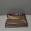 Bamber Wood Letter Tray Wooden Desk Organizer Paper Document File Tray for Office Supplies Collection Folders Notebooks, Black Walnut