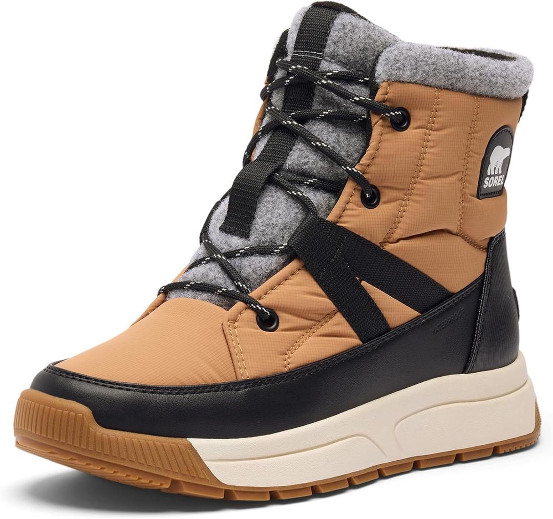 Sorel Women's Whitney III Mid Waterproof (11, Tawny Buff/Black)