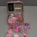 Kids Makeup Kit for Girls - Girls Makeup Kit Toys, Real Washable Cosmetic Set with Storage Case, Kids Play Makeup Set for Christmas Birthday Gift 3 4 5 6 8 10 11 12+ Years Old, Pink