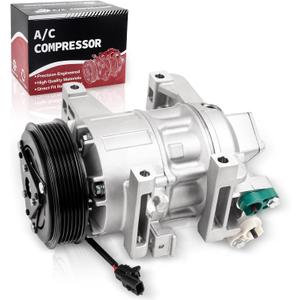 Air Conditioner AC Compressor with Clutch Compatible with Altima 2.5L 2013-2018 VCS141C Compressor Replace 92600-3TA2A, 92600-3TA2B, 92600-3TA2C
