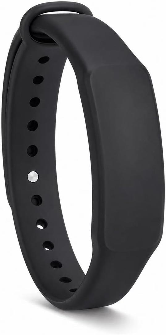 NFC Wristband Blank 13.56MHz NFC Tags Adhesive NFC with 1K Memory Programmable Silicone Rubber Band IC NFC Chip Tags Compatible with Android and NFC Enabled Mobile Phones Devices 1pcs