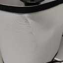 20" Modern Ceramic Table Lamp, Black Bedroom Lamp for Night Stands, Farmhouse Bedside Lamp for Bedroom Living Room, Small Nightstand Lamp Desk End Table Lamp Black