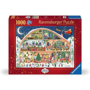 Ravensburger Santas Workshop  1000 Piece Jigsaw Puzzle | A Magical North Pole Creation | Perfect for Holiday Puzzling