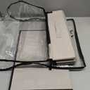 4.5 Inches Under Bed Storage Containers with Sturdy Sidewalls/Bottom and Reinforced HandlesLow Profile Underbed Storage for Clothes,Shoes,Pillows and Blankets with Zips and Clear Windows,4 Pack