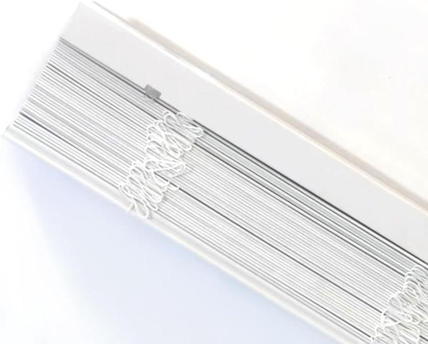 ICEFEEL Horizontal Window Blinds,Cordless Blinds for Windows Vinyl Horizontal Blinds for Indoor Windows,Blinds for Home and Office,Bedroom (23x72, White)