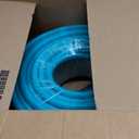 Garden-Hose 150ft x 5/8 in Heavy Duty, Lightweight and Flexible Water Hose, Burst 600 psi, Kink-less Hybrid Rubber Hose for Backyard, 3/4'' Solid Metal Fittings for All Your Watering Need