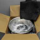 1.6 Gallon Elevated Dog Water Bowl for Large Dogs, 4-Height Adjustable (1318'') Raised Stainless Steel Bowl with Spill-Proof Mat & Sturdy Metal Stand, Easy-Clean Feeder for Indoor/Outdoor Use