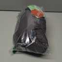 Kuoser Dog Coat Warm Fleece Lining Turtleneck Dog Jacket with Harness Built-in, Adjustable Windproof Cold Weather Coats with Quick Release Buckle Pet Winter Snowsuit for Medium Large Dogs, Grey L (Large (Chest Girth:24.4"))