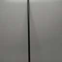 Amazon Basics Adjustable Sturdy Spring Tension Curtain Rod, No Drilling/No Holes, 54-90", Black, Classic Finial