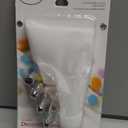 Crave Pastry Bag with Five Different Stainless Steel Nozzles for Precision, 1-pack