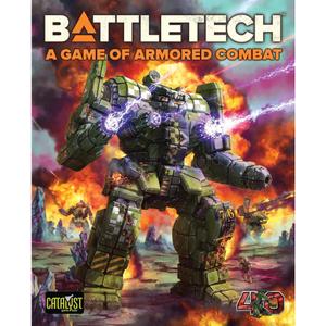 BattleTech A Game of Armored Combat 40th Edition Game by Catalyst Game Labs | Sci Fi Miniatures Wargame Starter Set with Tactical Mech Combat Maps Dice Rulebooks Terrain and RPG Inspired Strategy