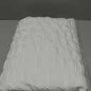 AveLom White Duvet Cover Queen (90 x 90 Inches) 3 Pieces (1 Duvet Cover + 2 Pillow Cases) Stripe Zipper Closure Corner Ties Soft Washed Microfiber Duvet Cover for Men, Women