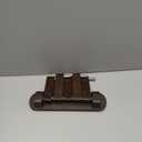 Coat Hooks for Wall, Oak Wood Wall Hooks with 5 Swivel Foldable Arms, 12'' Length Coat Rack Hat Hooks for Bathroom Entryway Bedroom Office Kitchen, Heavy Duty (Walnut)