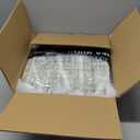 WITSHOCK 5x8 Area Rug Green Rug for Living Room, Washable Rugs for Bedroom Dining Room Kitchen Nursery, Modern Wave Striped Rugs, Non Slip Stain Resistant Lightweight Carpet Home Decor, Sage Green