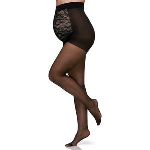 Berkshire Women's Plus-Size Maternity Light Support Pantyhose 5700 (D, Black)