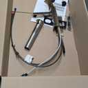 Delta Faucet Velum Single Hole Bathroom Faucet, Gold Bathroom Sink Faucet, Single Handle Bathroom Faucet, Bath Faucet, Pop-Up Drain Assembly, Champagne Bronze 537-CZMPU-DST