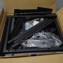 Somdot Black Nightstand with Charging Station and LED Light, Wide 5 Drawers Dresser for Bedroom with Fabric Bins and Open Shelf for Bedroom Kids Closet Dorm Guest Room, Black (11.4"D x 26.2"W x 27.8"H (5 Drawers))