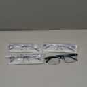 TERAISE Fashion Anti-blue light Reading Glasses Men Women Computer Reader, +1.00