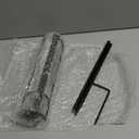 Rain Gauge Outdoor,Accurate Rain Gauges Outdoors Best Rated,Upgraded Freeze Proof Rain Measure Gauge for Yard Fence,Rain Meter with Stake,Large Font Water Gauge for Rain,Adjustable Height,Easy to Read