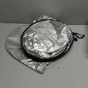 EzyShade Windshield Sun Shade with Shield-X Reflective Technology. See Size-Chart with Your Vehicle. Foldable 1 Piece Car Sunshades Reflect UV Sun and Heat and Protect Your Car. Standard (Medium) Size