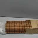 UNISHADES Blackout Cordless Bamboo Roman Shades 26 3/4×64 in Penang Teak