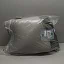 Ophanie Round Rug 6Ft Grey Circle Area Rugs, Fluffy Fuzzy Large Bedroom Carpet 6 foot, Plush Shag Solid indoor Floor Gray Living Room Christmas Circular Aesthetic Decor for Kids Teen Boys Baby,Nursery