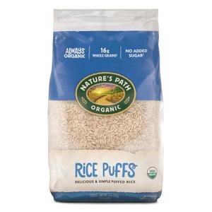 Nature's Path Organic Rice Puffs Cereal, 6 oz (Pack of 12), Earth Friendly Packaging (EXP 10/30/26)