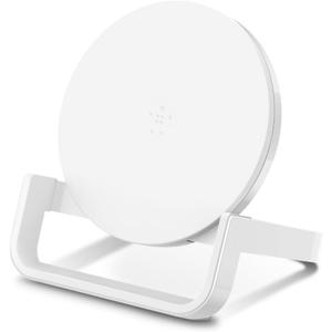 Belkin Boost Up Wireless Charging Stand 10W – Qi Wireless Charger for iPhone XS, XS Max, XR / Samsung Galaxy S9, S9+, Note9 / LG, Sony and more (White)
