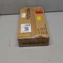 TUTOTAK C Shaped End Table, Tv Tray, Small Side Table, Set of 2, 28.7 inch Tall Couch Table, Tray Table, Sofa Table, Living Room, Bed Room, Brown TB01BB0712