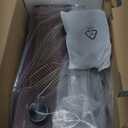 Vinyl Record Player Turntable with Built-in Bluetooth Receiver & 2 Stereo Speakers, 3 Speed 3 Size Portable Retro Record Player for Entertainment and Home Decoration (Brown)