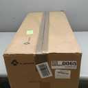 Roomratv Ceiling Fans with Lights and Remote, 52 Inch Large Airflow Indoor Ceiling Fans with Quiet DC Motor and 3 Colour Temperature Black Noiseless Attractive Design ABS Blades