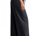 NIMIN Women's Pull On Wide Leg Pants - Drawstring Trousers for Work & Business Casual Comfort (Black, S)