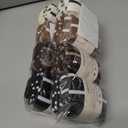 2 x Striped Crew Socks for Women, Crew Cotton cozy casual Socks 4 Pairs in size 5-8