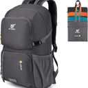 SKYSPER Lightweight Packable Backpack - 30L Hiking Daypack with Wet Pocket Foldable Travel Carry-on Backpack for Women Men (Darkgray)