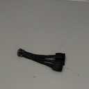 JOYJOM 16Pin GPU Cable to 3X 8Pin Pcie - 16AWG PCIE 5.0 12VHPWR 600W 90 Degree Right Angle 16 Pin 12+4Pin Power Supply Adapter for RTX 4090 4080 3090TI 4070Ti Graphics Card (Type B)