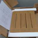 HDPS Shower Bench Seat, Waterproof Poly Lumber Shower Stool, Bathroom Chair with Adjustable Feet, Non-Slip, No Maintenance, Brown