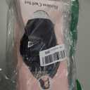 New Hair Curlers to Sleep in - Soft Suede Heatless Hair Curler, Heatless Curlers for Sleeping without Heat (Black)