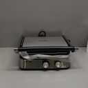 Vivicreate 5-in-1 Contact Grill Stainless Steel Panini Press Nonstick Electric Grill Adjustable Temperature Removable Plates Portable for Sandwiches Steak Chicken Breakfast elctrica prensa de panini