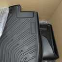 Powerty Floor Mats for Nissan Pathfinder 8 Seats 2022-2026 2027, All Weather 3D TPE Anti-Slip Trunk Cargo Liner Seat Back Covers Protectors Full Set Car Accessories
