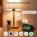 SwitchBot Smart Plug Mini, 15A Energy Monitoring, WiFi & Bluetooth Outlet, Compatible with Alexa, Google Assistant, Home Assistant, App Control, Timer Function, No Hub Required, Compact Design