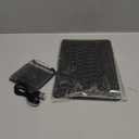 OMOTON Bluetooth Keyboard for Tablet/Android/Windows/iOS, with 7 Colors Backlight Rechargeable Wireless Mini Keyboard for Galaxy Tab A9+ / S9 FE / S10 / S11 / A11 Series etc, Black