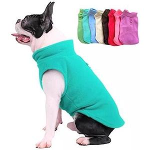 JACKO & CO - Fleece Vest Dog Sweater with Leash Ring - Soft, Warm & Lightweight Pullover Coat for Small & Medium Dogs, Puppies & Cats - Cozy Fall/Winter/Spring Pet Jacket (Turquoise, X-Small 2-4lbs) JACKO & CO - Fleece Vest Dog Sweater with Leash Ring - Soft, Warm & Lightweight Pullover Coat for Small & Medium Dogs, Puppies & Cats - Cozy Fall/Winter/Spring Pet Jacket (Turquoise, X-Small 2-4lbs)