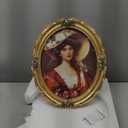 SIMON'S SHOP Vintage Picture Frames 11x14, Gold 11x14 Picture Frame for Wall, Antique Frames for 11 by 14 Photo, Oval Gallery Wall Frame